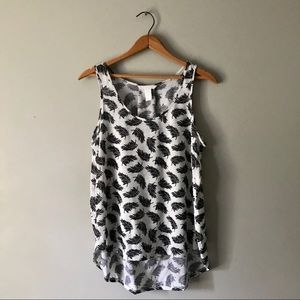 🌿 H&M Botanical Hi-Low Tank 🌿